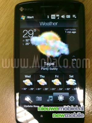 Nieuwe HTC Touch HD met gigantisch beeldscherm gespot