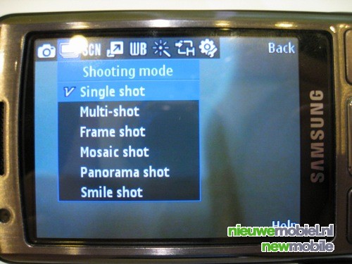 Eerste live foto's van Samsung's nieuwe i7110