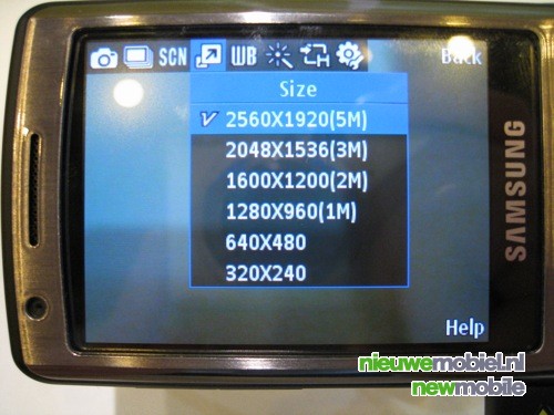 Eerste live foto's van Samsung's nieuwe i7110