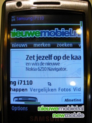 Eerste live foto's van Samsung's nieuwe i7110