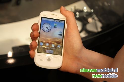 MWC 2009: Nieuwe HTC modellen fotoshoot