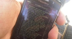 BlackBerry Storm 2 spotted