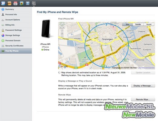 'Find My iPhone'-service spoort verdachten op