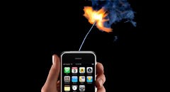 �Ontploffende iPhone veroorzaakt door gebruiker�