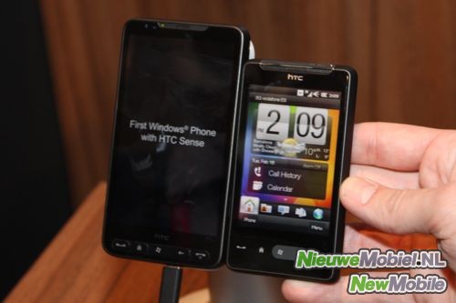 HTC HD mini versus HD2