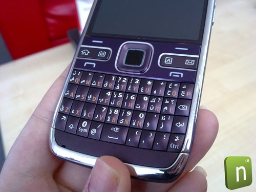 Nokia E72 purple