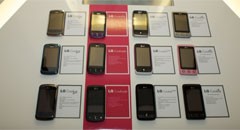 LG toont veel nieuwe telefoons