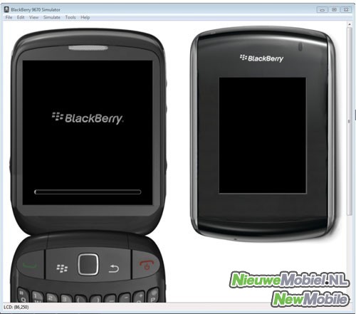 Blackberry clamshell