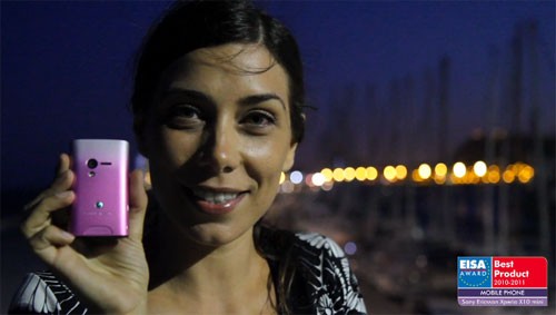 Sony Ericsson Xperia X10 mini EISA Award