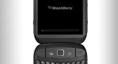 BlackBerry clamshell: software is already there