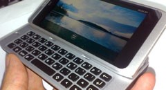 Nokia N9 MeeGo poses for the camera, again