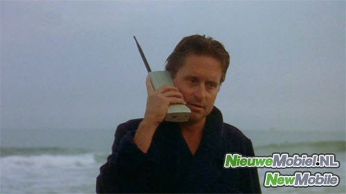 Michael Douglas Wall Street Mobile Phone