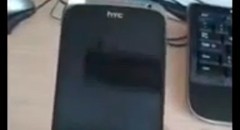 HTC Ville with Android 4.0 recorded on video