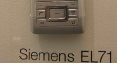 Siemens EL71 leaked again, but now officially on the 3GSM stand from Orange