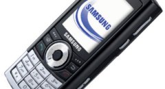 Samsung toont nieuwe smartphone, i310 met 8 GB harddisk