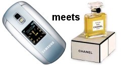 Samsung�s cell phones with perfume